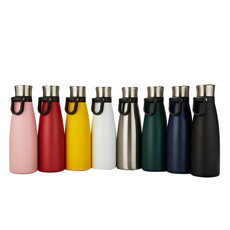 MY20 17oz Portable Double Wall Stainless Steel Insulated Vacuum Flasks for Hot Cold Water