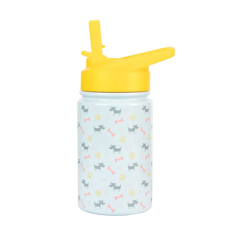 MWH01-K 350ml Food Grade Stainless Steel Kids Water Bottle with Portable Handle 