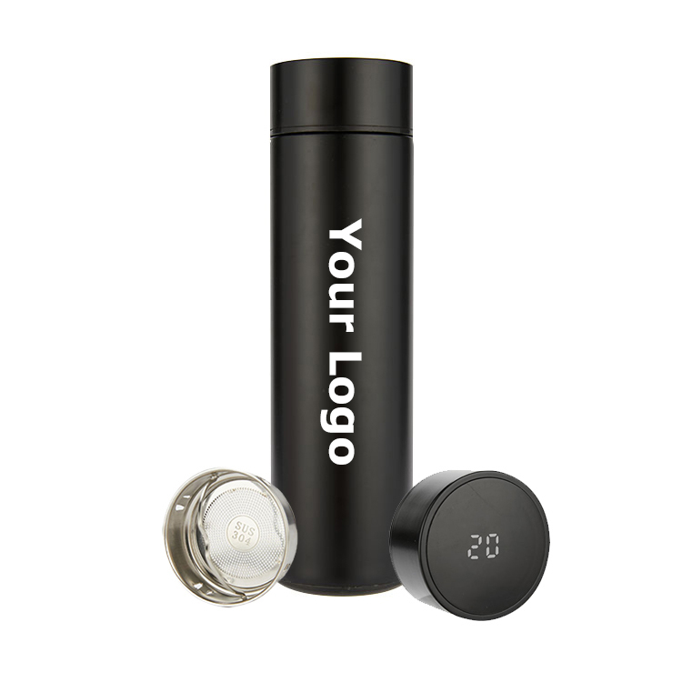 MWZ03 500ml Thermos Smart Water Bottle with Led Display Touch Screen Digital Temperature