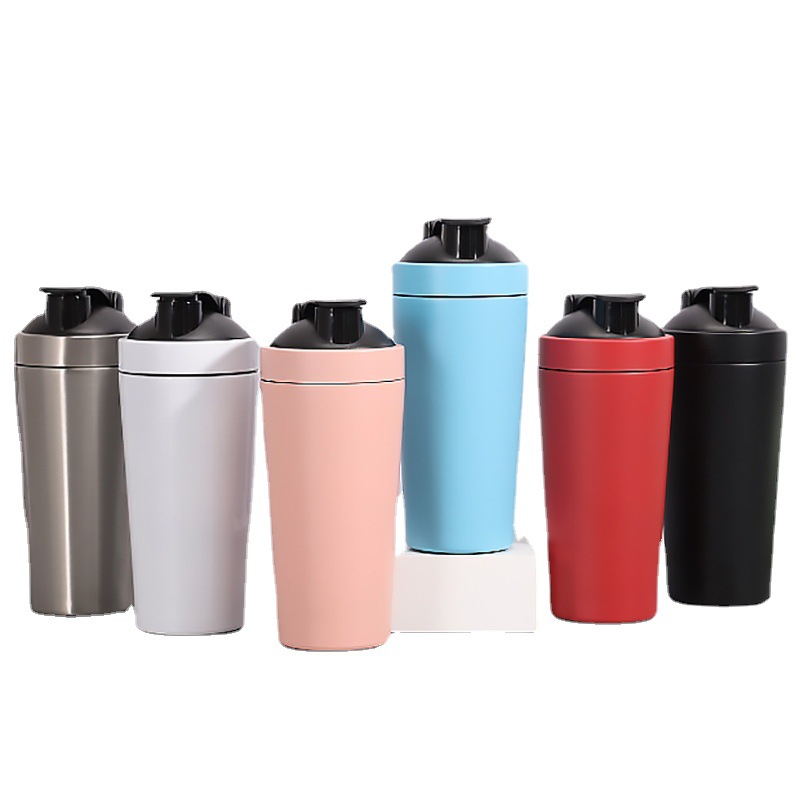 MWT16 500ml 750ml bpa free Stainless Steel Gym Protein Shaker Bottle