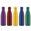 MWT06 500ml 750ml 1000ml Double Walled Cola Shape Water Bottle