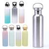 MHZ119 12oz 17oz 25oz 34oz Wide Mouth Double Wall Insulated Stainless Steel Vacuum Flask