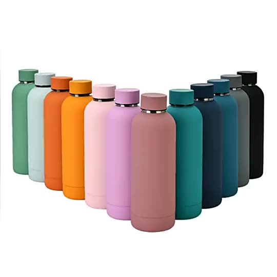 MWT17 500ml 750ml Small Mouth Reusable Eco-Friendly Insulated Drinking Water Bottle