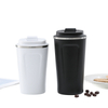 MC15 380ml 500ml Double Wall Vacuum Stainless Steel Coffee Mug